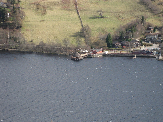 Reconstruction of a Crannog on Loch Tay